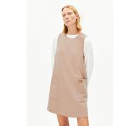 WORKWEAR CANVAS MINI-KLEID | 100% Bio-Baumwolle - braun (XL)