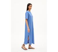 ARMEDANGELS XELINAA JERSEY Damen Heavyweight Jerseykleid aus recyceltem Baumwoll Mix blue bloom S