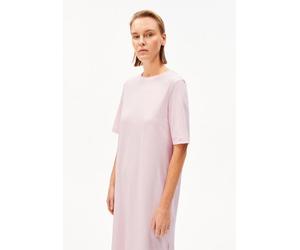 ARMEDANGELS XELINAA JERSEY Damen Heavyweight Jerseykleid aus recyceltem Baumwoll Mix pink mist S
