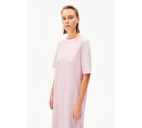 ARMEDANGELS XELINAA JERSEY Damen Heavyweight Jerseykleid aus recyceltem Baumwoll Mix pink mist XS