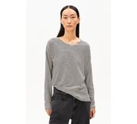 ARMEDANGELS XIANAA STRIPES Damen Longsleeve aus Bio-Baumwolle black-oatmilk S