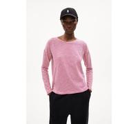 ARMEDANGELS XIANAA STRIPES Damen Longsleeve aus Bio-Baumwolle crushed berry-oatmilk M