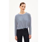 ARMEDANGELS XIANAA STRIPES - Damen Longsleeve aus Bio-Baumwolle faded indigo-oatmilk S