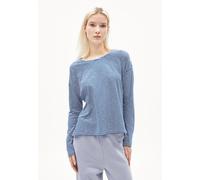ARMEDANGELS XIANAA STRIPES - Damen Longsleeve aus Bio-Baumwolle oatmilk-lapis blue S
