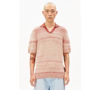 ARMEDANGELS YARNMIX Herren Pullover aus Bio-Baumwolle tabasco red-oatmilk-sunflower S