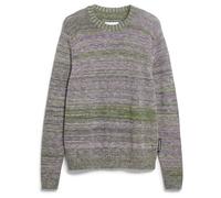 ARMEDANGELS - Yarnmix Knit Sweater - Pullover, Gr. XL, grau (FatigueGreen/SandStone/PungentPurple)