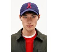 ARMEDANGELS YENAAS LOGAA Unisex Kappe aus Bio-Baumwolle tinted navy-scarlet red