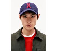 ARMEDANGELS YENAAS LOGAA Unisex Kappe aus Bio-Baumwolle tinted navy-scarlet red One Size