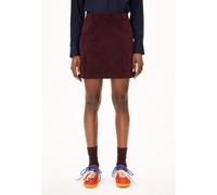 ARMEDANGELS ZALAIAA CORDUROY Damen Webrock aus Bio-Baumwoll Mix dark cranberry XL