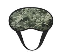 Armee-Schlafmaske, digital, Camouflage, für Damen und Herren, weiche und bequeme Schlafmaske, Verdunkelung, Augenabdeckung für Reisen, Yoga, Nickerchen, Schichtarbeit