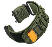 (-Armeegrün) Für Huami Amazfit T-Rex 3 Nylon-Uhrenarmband mit Schlaufenverschluss und Anschluss - Armeegrün