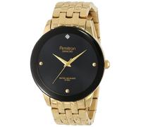 Armitron Men's Diamond Accented Bracelet Watch, 20/4952 Black/Gold