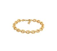 Armkette ELLI PREMIUM "Armband Grobe Ankerkette Rolokette Elegant 925 Silber" Gr. 160, gold, Armbänder, Damen, 160, Silber 925 (Sterlingsilber), Armkette (85473006-160) gold