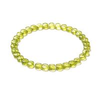 Armkette Herren, Stein Armbänder Olivine Naturstein Perlen Armbänder Chakra Armband Yoga Balance Freundschaftsarmband Schmuck Für Frauen Mädchen Jungen 21Cm