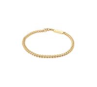 KUZZOI Herren Armband Basic Armband gold, Größe 23, 4749255 Gold 23