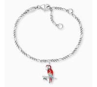 Herzengel HEB-PARROT Mädchen Armband Papagei Silber 15 cm