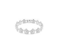 Armkette SWAROVSKI "Schmuck Geschenk Capsule Armband", metallfarben, kristallweiß, kristallweiß, Armbänder, Damen, Metall, Armkette, mit Swarovski Kristall (52769819-0) metallfarben, kristallweiß, kri