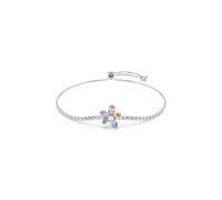 Armkette SWAROVSKI "Schmuck Geschenk Capsule Armband", metallfarben, kristallweiß, lila, pink, blau, grün, gelb, weiß, kristallweiß, lila, pink, blau, grün, gelb, Armbänder, Damen, Metall Perlen, Meta