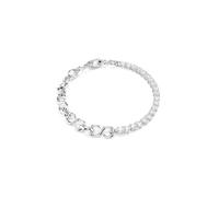 Armkette SWAROVSKI "Schmuck Geschenk MATRIX Armband", metallfarben, kristallweiß, kristallweiß, Armbänder, Damen, Metall, Armkette, mit Swarovski Kristall, Zirkonia (synth.) (76670552-0) metallfarben,
