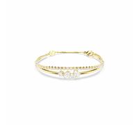 Armkette SWAROVSKI "Schmuck Geschenk MESMERA Armband", gelbgoldfarben, kristallweiß, kristallweiß, Armbänder, Damen, Metall, Armkette, mit Swarovski Kristall, Zirkonia (synth.) (25502036-0) gelbgoldfa