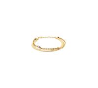 Armkette TOMMY HILFIGER "LAYERED SET", gelbgoldfarben, blau, weiß, rot, Armbänder, Damen, 19cm, Edelstahl, Armkette (67824631-0) gelbgoldfarben, blau, weiß, rot