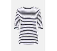 Armor Lux 3/4-Arm Streifenshirt weiß-marine Damen weiß 40