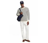 Armor Lux Herren Pullover Pull Marin Rayé Foue, Blau (Nature/Rich Navy Bi7), 2