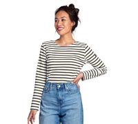 Armor Lux Damen 4277 T Shirt, Mehrfarbig (Nature/Rich Navy Bi7), S EU