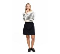 Armor Lux Damen 77280 Pullover, Mehrfarbig (Milk/Rich Navy 4fq), Small (Herstellergröße: 2)