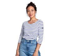 Armor Lux Damen Coz Cap T Shirt, Mehrfarbig (Blanc/Etoile Dw5), S EU