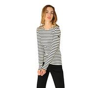 Armor Lux Streifenshirt Lesconil Natur Dunkelblau Gestreift Damen Mariniere Natur Dunkelblau 40