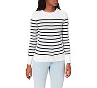 Armor Lux Damen Marin Briac Pullover, Blau (Natur/Rich Navy Bi7), 36