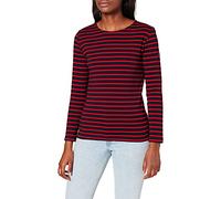 Armor Lux Damen Marinière lesconil Femme Pullover, Mehrfarbig (Ii9 Rich Navy/Braise Ii9), 36 (Herstellergröße: 1)