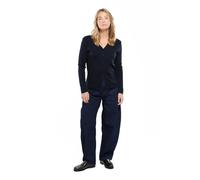 Armor Lux Damen Mit V-ausschnitt Aus Wolle Und Acryl Strickjacke, Rich Navy, L EU