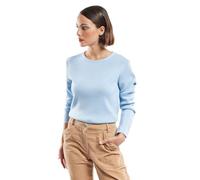 Armor Lux Damen Rundhalsausschnitt Pontivy aus Wolle und Acryl Pullover, Nuage, 42