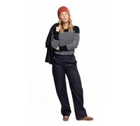Armor Lux Damen Shirt Im Marine-stil Arzal Aus Leichter Baumwolle Pullover, Rich Navy/Weiß, 44 EU