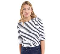 Armor Lux 3/4-Arm Streifenshirt weiß-marine Damen weiß 38