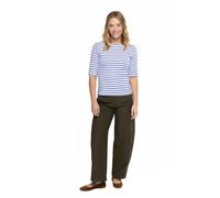 Armor Lux Damen T-Shirt , Blanc (Dw5 Blanc/Étoile), 44 EU, Herstellungsgröße: 4