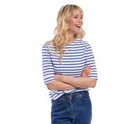 Armor Lux Damen T-Shirt , Blanc (Dw5 Blanc/Étoile), 46 EU, Herstellungsgröße: 5