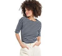 Armor Lux Damen T-Shirt , Blau (Bi8 Rich Navy/Blanc), 42 EU, Herstellungsgröße: 3