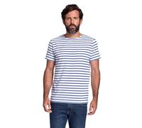 Armor-lux Hoëdic Boatneck Héritage Stripe T-shirt White/Blue Blau XXL