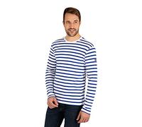Armor Lux Herren Marine-Stil Crozon aus Baumwolle T-Shirt, Mehrfarbig (Blanc/Etoile Dw5), XX-Large (Herstellergröße: 2XL)