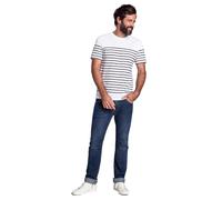 Armor Lux Herren Marinière tel Héritage Homme T-Shirt, Weiß (400 Blanc/Navire 400), X-Large