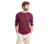 Armor Lux Herren Marinière loctudy Homme Langarmshirt, Blau (455 Navire/Braise 455), Large (Herstellergröße: 4)