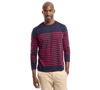 Armor Lux Herren Marinière "Port-louis" Héritage Homme Langarmshirt, Blau (455 Navire/Braise 455), L EU