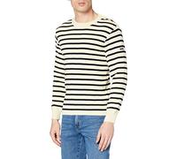 Armor Lux Herren Pullover Pull Marin Rayé Foue, Blau (Nature/Rich Navy Bi7), 2
