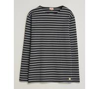 Armor-lux Houat Héritage Stripe Long Sleeve T-Shirt Black/Grey Schwarz S