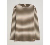 Armor-lux Houat Héritage Stripe Long Sleeve T-Shirt Olive/Milk Mehrfarbig M