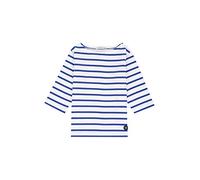 Armor Lux Mädchen Kinder Marine-Stil Beg Meil aus Leichter Baumwolle T-Shirt, Mehrfarbig (Blanc/Etoile Dw5), 16 Jahre