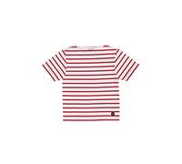 Armor Lux Mädchen Matrosenshirt Kids aus leichte Baumwolle T-Shirt, Mehrfarbig (Blanc/Braise 320), 12 Jahre